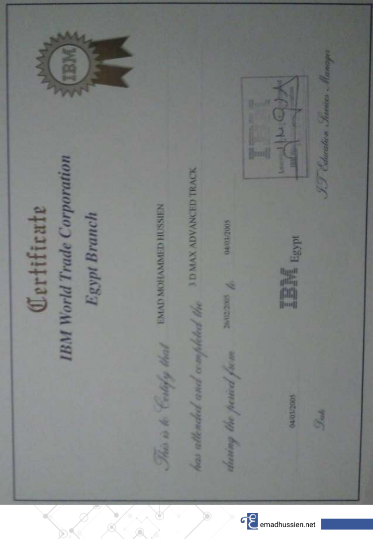 Certification #52
