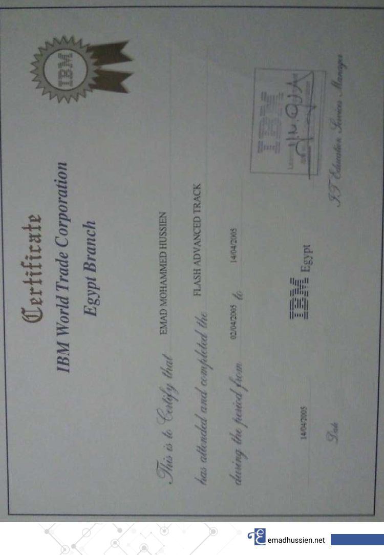 Certification #54