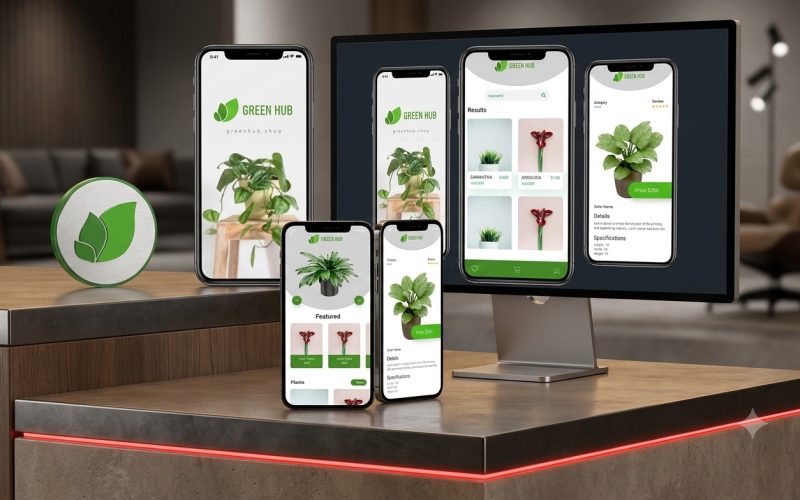 Green Hub Mobile App preview